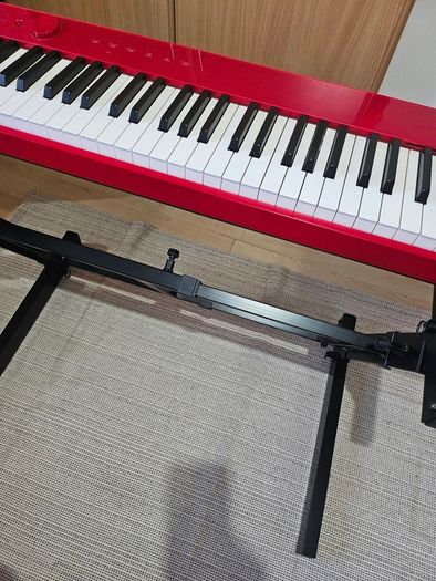 Casio PX-S1100RD + Roland KS-11Z Folding keyboard stand Black