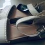 Girls white sandals Image 2
