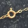 9ct yellow gold pearl necklace Image 5