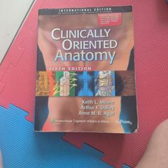 Clinically orientated anatomy medical textbook