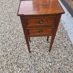 Vintage French-style bedside table