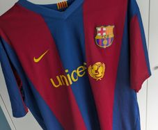 Barcelona 2007/8 Home Kit - Men's XL