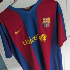 Barcelona 2007/8 Home Kit - Men's XL
