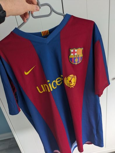 Barcelona 2007/8 Home Kit - Men's XL