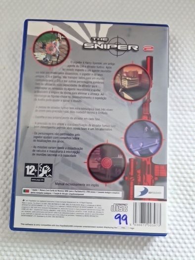 The Sniper 2 PlayStation2 Ps2 Games Original