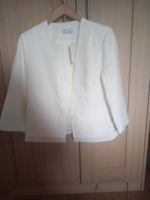 Ladys Cream Blazer