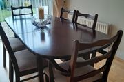 Mahogony Dining Table &amp; Chairs