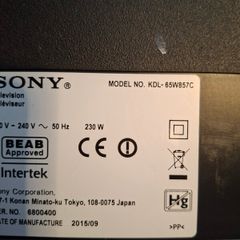 sony tv 65 inch