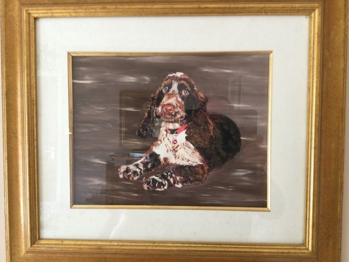 Art - Oil on Panel ( E. Carlisle)
