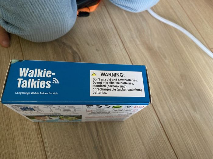 walkie talkies