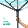 NEW SALE | Rotary Washing Line | 45m Rotating Heavy Duty Clothes Airer Outdoor Image 5