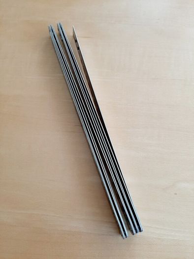 Two-metre fold-out ruler