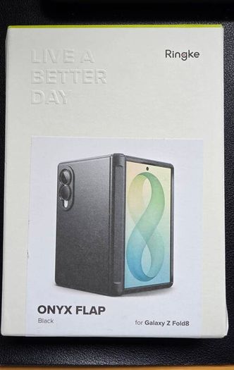 Galaxy Z Fold 8 Ringke case black Opened Box