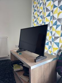 Smart tv and stand