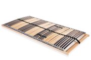 Slatted Bed Base with 42 Slats 7 Zones 120x200 cm