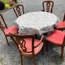 Round dining table and 6 chairs Image 5