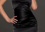 mini Black dress. size 10 .would fit perfectly bigger boobs