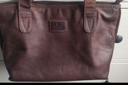 Rowallan of Scotland Brown Leather Shoulder Bag