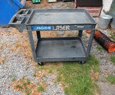 Laser tool trolley