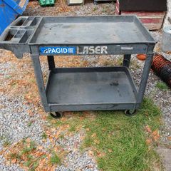 Laser tool trolley