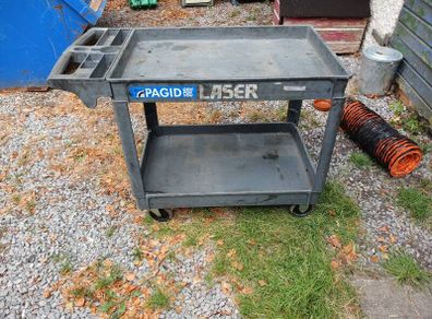 Laser tool trolley
