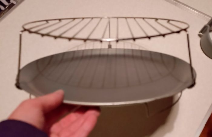 Light Metal Kitchen Tray (used).