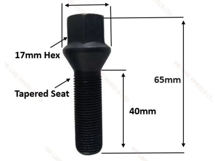 16 x New Extended Bolts. BMW Newer Models 5 Series (2010+) F10 F11 (40mm) QB16 - Delivery