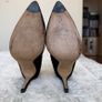 L.K. Bennett Suede Mesh Accents Black Pumps Image 3