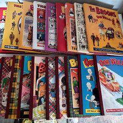 Joblot Broons and Oor Wullie Annuals and Comics