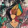 Framed Original Eighties Theme Hairdo Theme Art Contemporary Art Painting  Original Gift Image 4