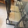 Glass table and 6 Chairs Image 7