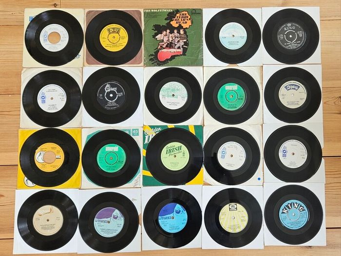 Irish Music 7 inch Vinyl Records - Vintage Vinyl Records