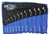 12 Piece Double Offset Ring Spanner Set