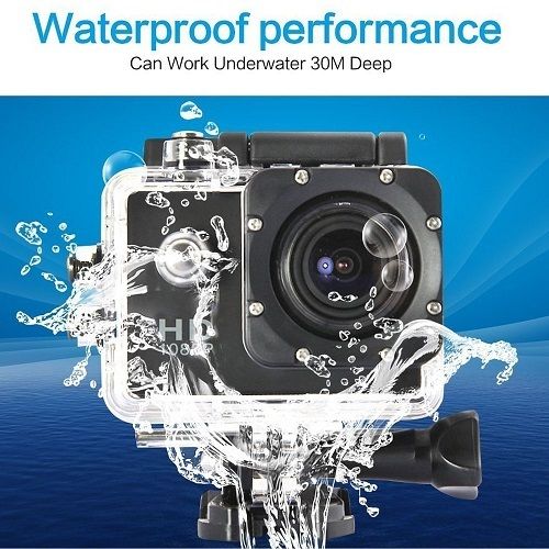 1080P HD 12MP Waterproof Sports Camera Action SJ4000 Mini DV Video Helmet DVR Cam 30M Under Water With All Accessories