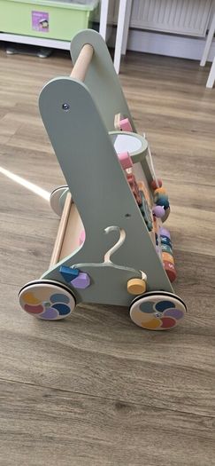 Wooden baby walker