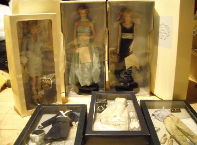 Princess Diana porcelain doll collection The Franklin Mint