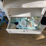 Changing Table, changing mat and Nappy Bin Image 3