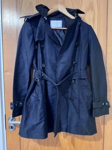 Zara Trench Coat Black XS