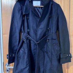 Zara Trench Coat Black XS