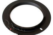 Nikon to M42 Basic adapter, Black Anonised Aluminium.