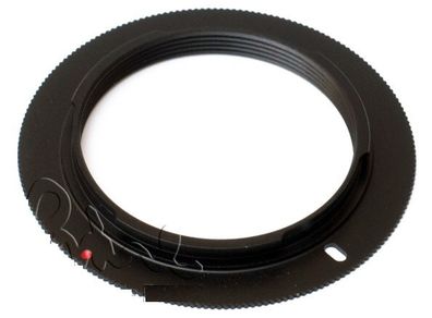 Nikon to M42 Basic adapter, Black Anonised Aluminium.