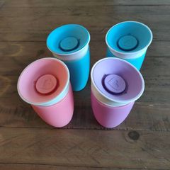 munchkin 360 sippy cup x 4