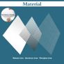 4'' By 4'' Wall Repair Patch, 5 Pcs Plasterboard Patch, Plaster Repair Kit, Safe Mend Plaster, Safe mend Drywall Adhesive, Filler For Walls Ceiling Hole, Self Adhesive Aluminum Mesh Wall Repair Image 7