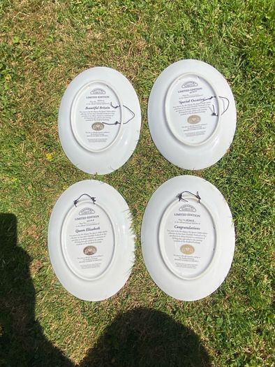 Davenport Ltd Edition Royal Rose Plates