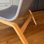 IKEA Nolmyra Chair Birch Veneer Gray Image 5