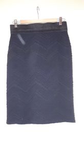 Black Body Con Dunnes Skirt Size M