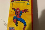 Spiderman animated vhs tape