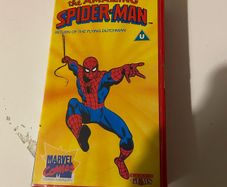 Spiderman animated vhs tape