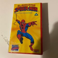 Spiderman animated vhs tape