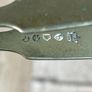Vintage job lot of 9 EPNS Items - Sugar / Ice tongs, Ladle, Spoons & Fork Image 3
